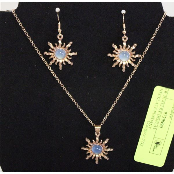NEW JEWELRY DISPLAY W/NECKLACE PENDANT
