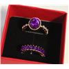 Image 1 : NEW 2PCS MOONSTONE RING SIZE 7