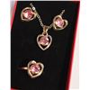 Image 1 : NEW NECKLACE AND RING WITH EARRINGS