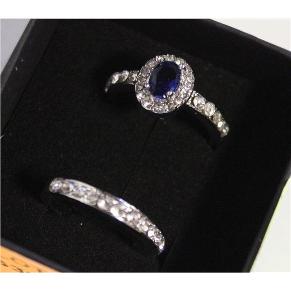 NEW 2PCS/SET RING SET SZ7