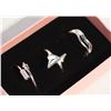 Image 1 : NEW 3PCS/SET RING SET SZ8