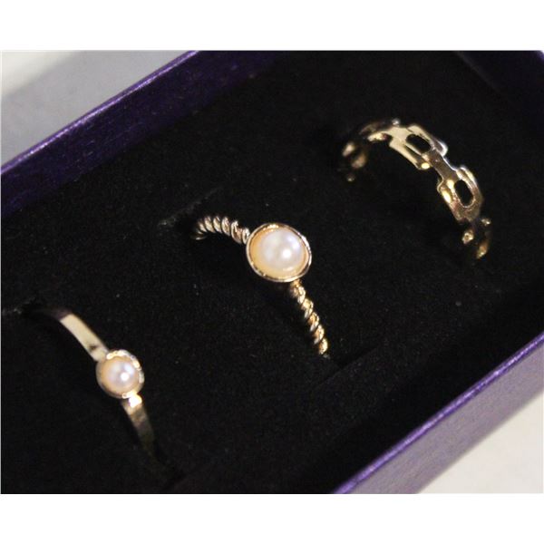 NEW 3PCS/SET RING SET SZ7