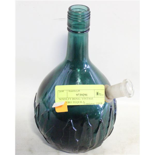 NOVELTY BONG: VINTAGE AGAVERO TEQUILA