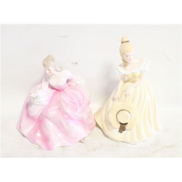 VINTAGE COALPORT "LADIES OF FASHION-EMILY" BONE-