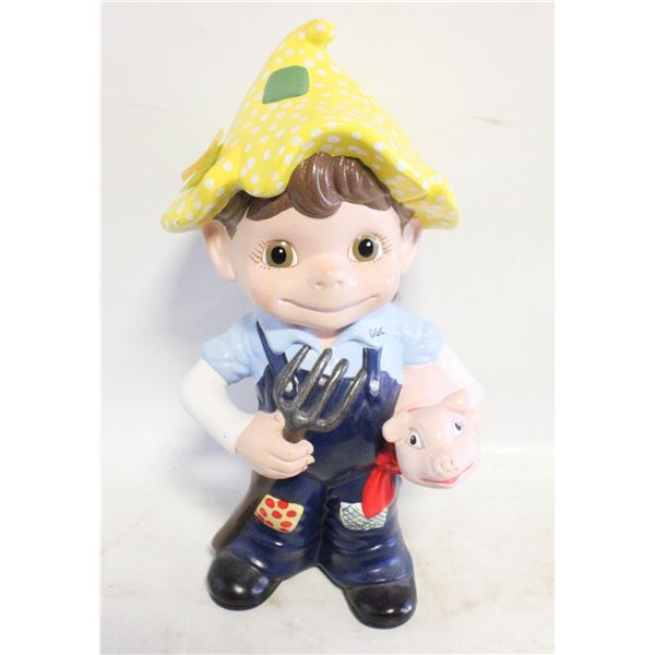 1976 HAND PAINTED BY "DGC" FARM BOY DÉCOR ART