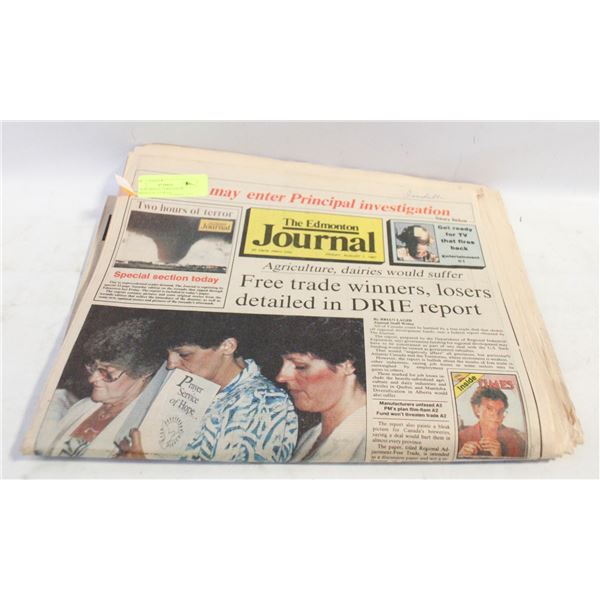 BLACK FRIDAY TORNADO 87 EDMONTON JOURNAL