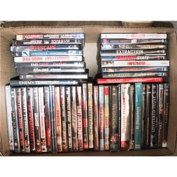 BOX ACTION DVDS