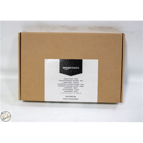 NEW LAPTOP SLEEVE BLACK - 8"