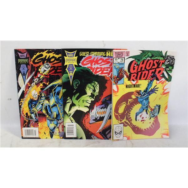 MARVEL GHOST RIDER COMICS ALL TOGETHER