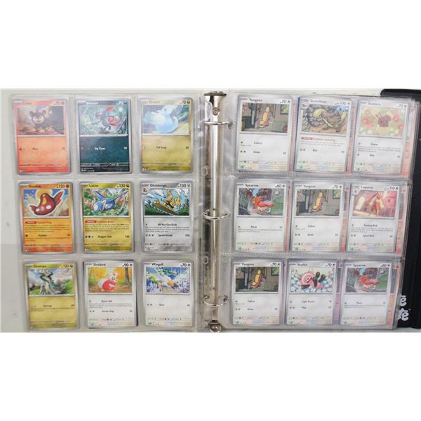 BINDER POKEMON CARDS