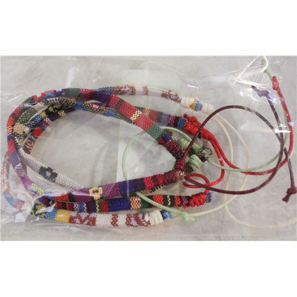 NEW X4 WOVEN SLIP BRACELETS BOHEMIAN