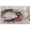 Image 1 : NEW X4 WOVEN SLIP BRACELETS BOHEMIAN