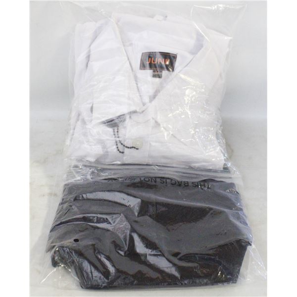 2 NEW JUNK MEDIUM LONG SLEEVE DRESS SHIRTS