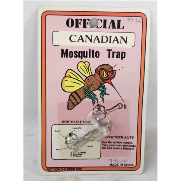 1970S NOVELTY CANADIAN OFFICIAL MOSQUITO TRAP