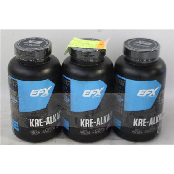 NEW 3 EFX SPORTS KRE-ALKALYN EFX CLINICALLY PROVEN