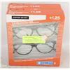 Image 1 : 4 NEW PAIRS OF READING GLASSES 1.25 MAGNIFICATION