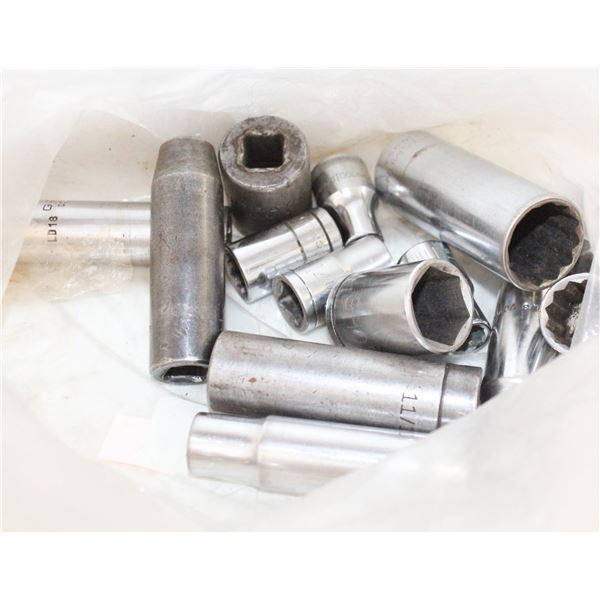 H/D 1/2" SOCKET SET - 14 STANDARD & METRIC MIXED