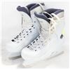 Image 1 : OXELO LADIES SZ 6.5 ICE SKATES - USED
