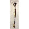 Image 1 : ESTATE LOT OF 3 WALKING CANES - 1 WOOD, 2 METAL