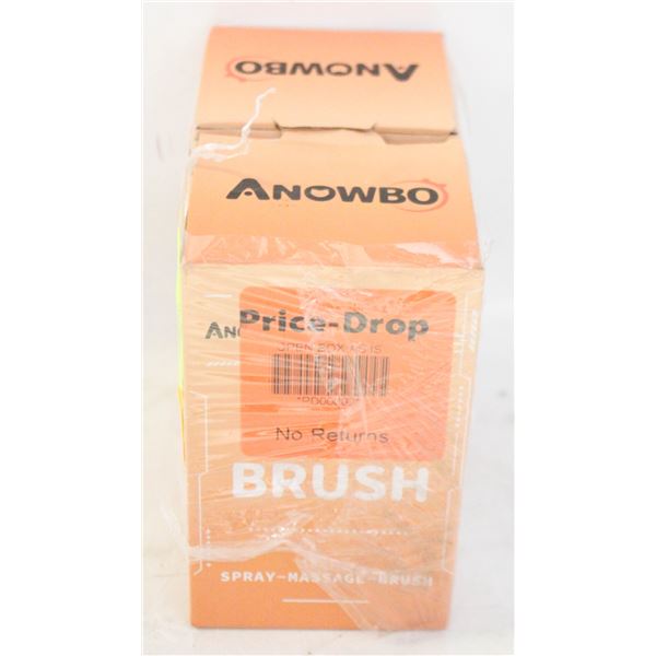 2 NEW ELECTRONIC ANOWBO CAT SPRAY MASSAGER BRUSH