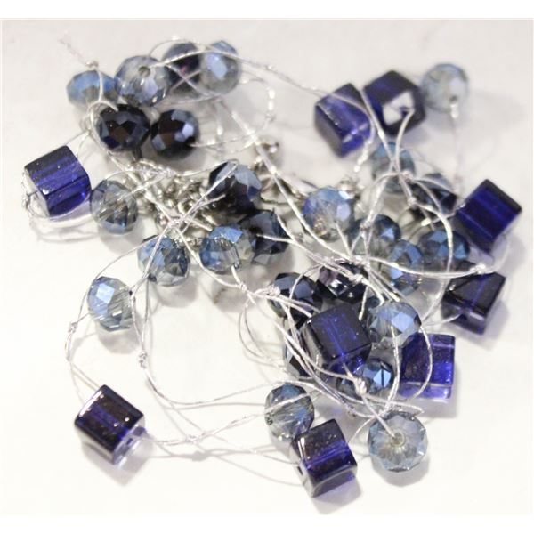 MULTI STRAND ILLUSION NECKLACE 26"