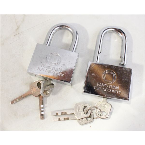 PR HEAVY DUTY LOCKS WITH 3 KEYS EACH