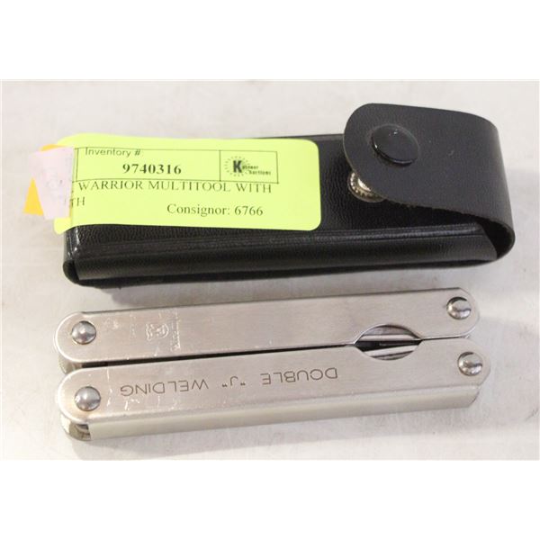 STEEL WARRIOR MULTITOOL WITH SHEATH