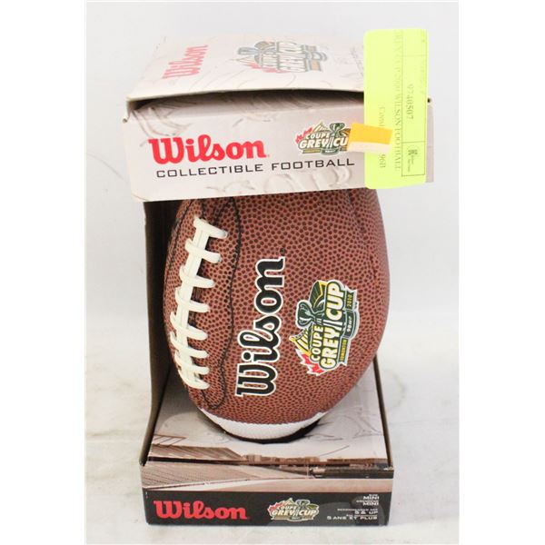 GREY CUP 2000 WILSON FOOTBALL