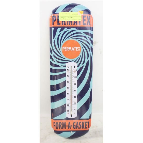 TIN WALL MOUNTED THERMOMETER