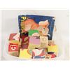 Image 1 : PICTURE CUBES ALPHABET BLOCKS VITAGE TOYS