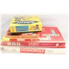 Image 1 : TAHTZEE RUMMOLI SCRABBLE MONOPOLY