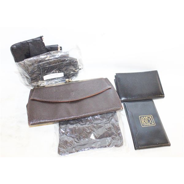 WALLETS COIN PURSES SOME NEW