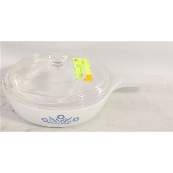 CORNING WARE BLUE CORNFLOWER  P-83-B SKILLET /