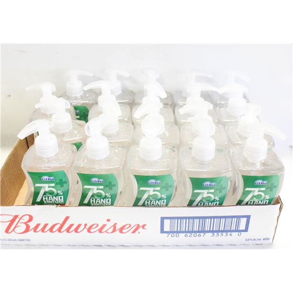 NEW 20 HAND 75% SANITIZER KILLS 99% GERMS 500MLS