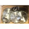 Image 1 : FLAT WITH 6 SAW BLADES ETC