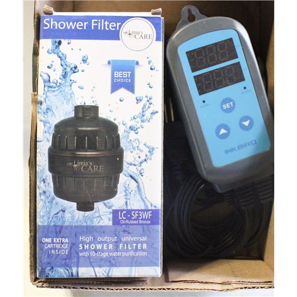 NEW HIGH OUTPUT UNIVERSAL SHOWER FILTER +