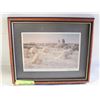 Image 1 : FRAMED PRINT ISABEL LEVESQUE  (RURAL ALBERTA)