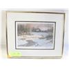 Image 1 : FRAMED PRINT ISABEL LEVESQUE (RURAL ALBERTA)