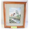 Image 1 : FRAMED PRINT DARLENE KONDUC  (RURAL ALBERTA)