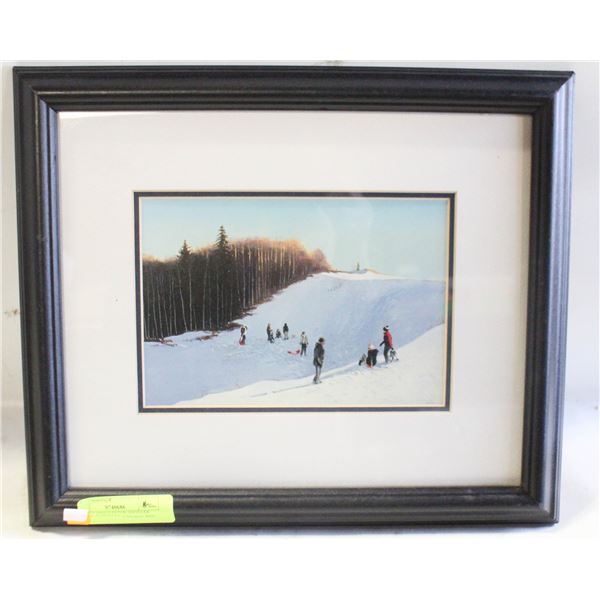 FRAMED PRINT PETER SHOSTAK (RURAL ALBERTA)