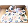 Image 1 : 6 PIECES ENGLISH PORCELAIN DESIGN BY CLARICE CLIFF