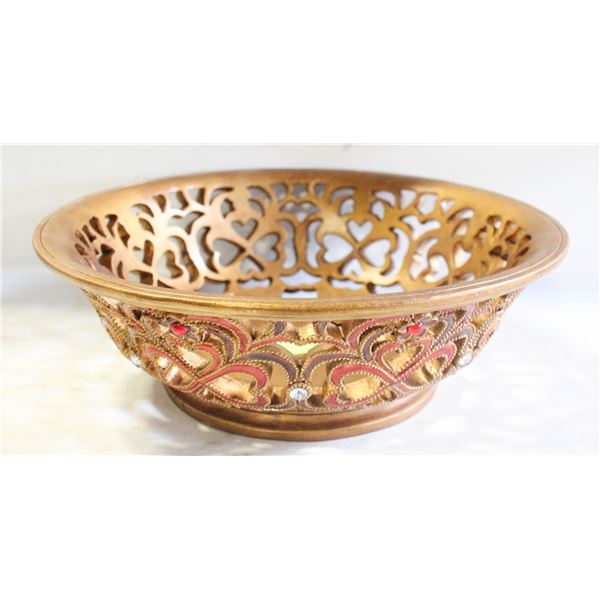 NEW OK LIGHTING BAROQUE STYLE DÉCOR FRUIT BOWL