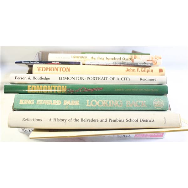 EDMONTON HISTORY BOOKS
