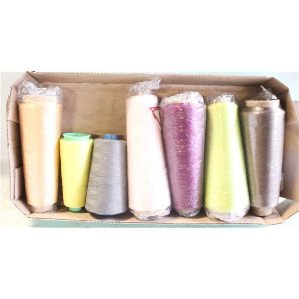 LOT OF NEW THREAD FOR MACHINE EMBROIDERY
