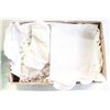 Image 1 : LOT OF VINTAGE HAND EMBROIDERED LINEN