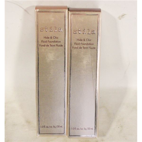 2 NEW STILA FLUID FOUNDATION