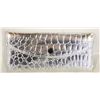 Image 1 : SILVER METALLIC CROCODILE PATTERN WALLET