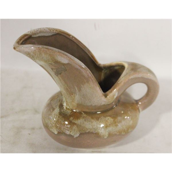 VINTAGE FRAKOMA SMALL PITCHER GOLD GLAZE