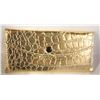 Image 1 : GOLD CROCODILE PATTERN WALLET