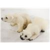 Image 1 : LOT OF TWO POLLAR BEAR FIGURINES